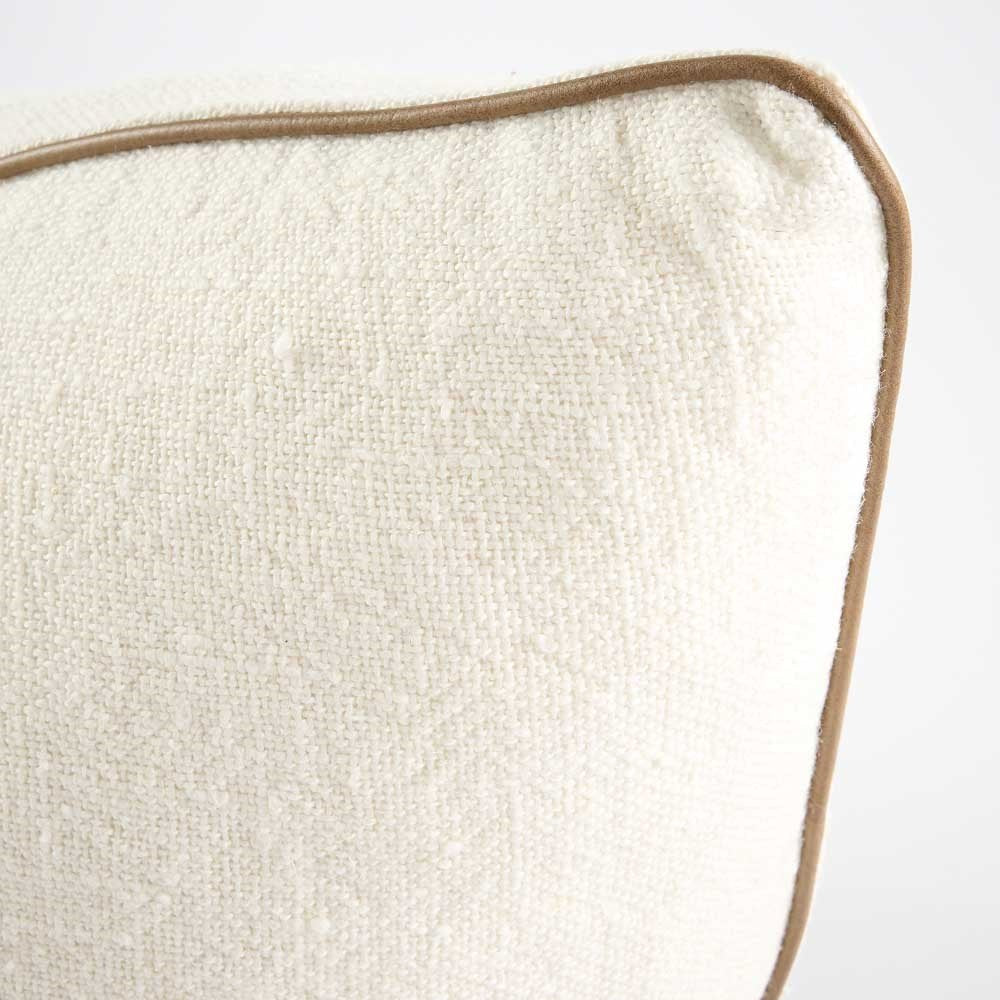 Eadie Lifestyle Muse Linen Cushion - Off White