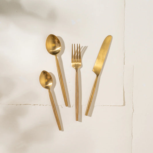 RANYA FLATWARE BRASS