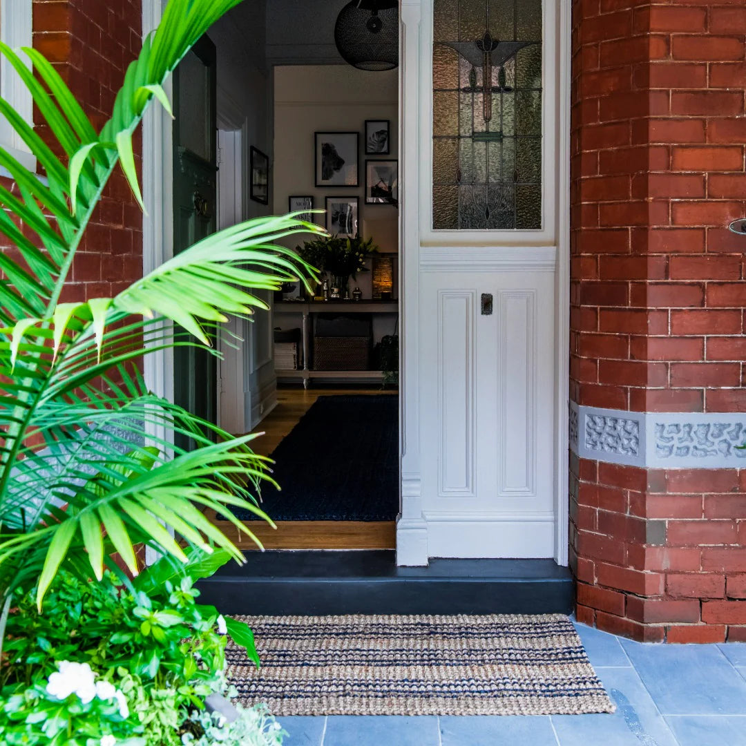 Zebra Home Smith Stripe door mat