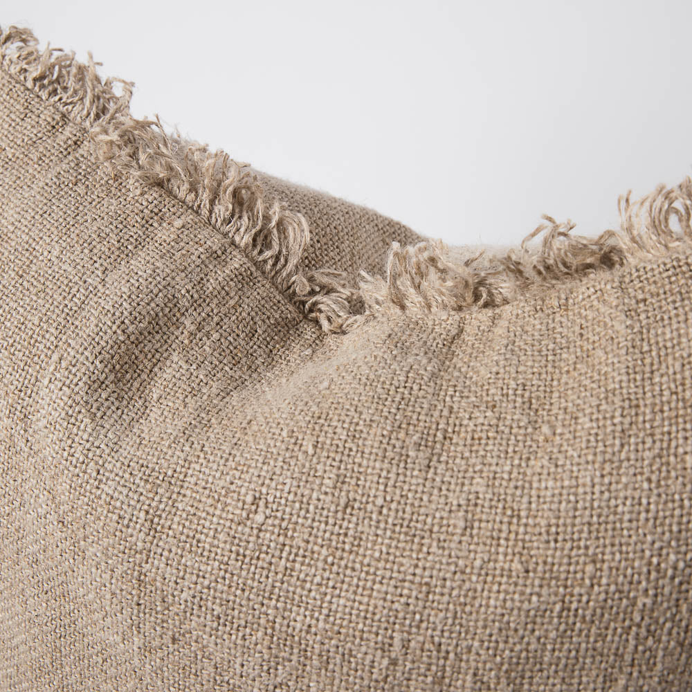 Eadie Lifestyle Bedouin Linen Cushion - Natural