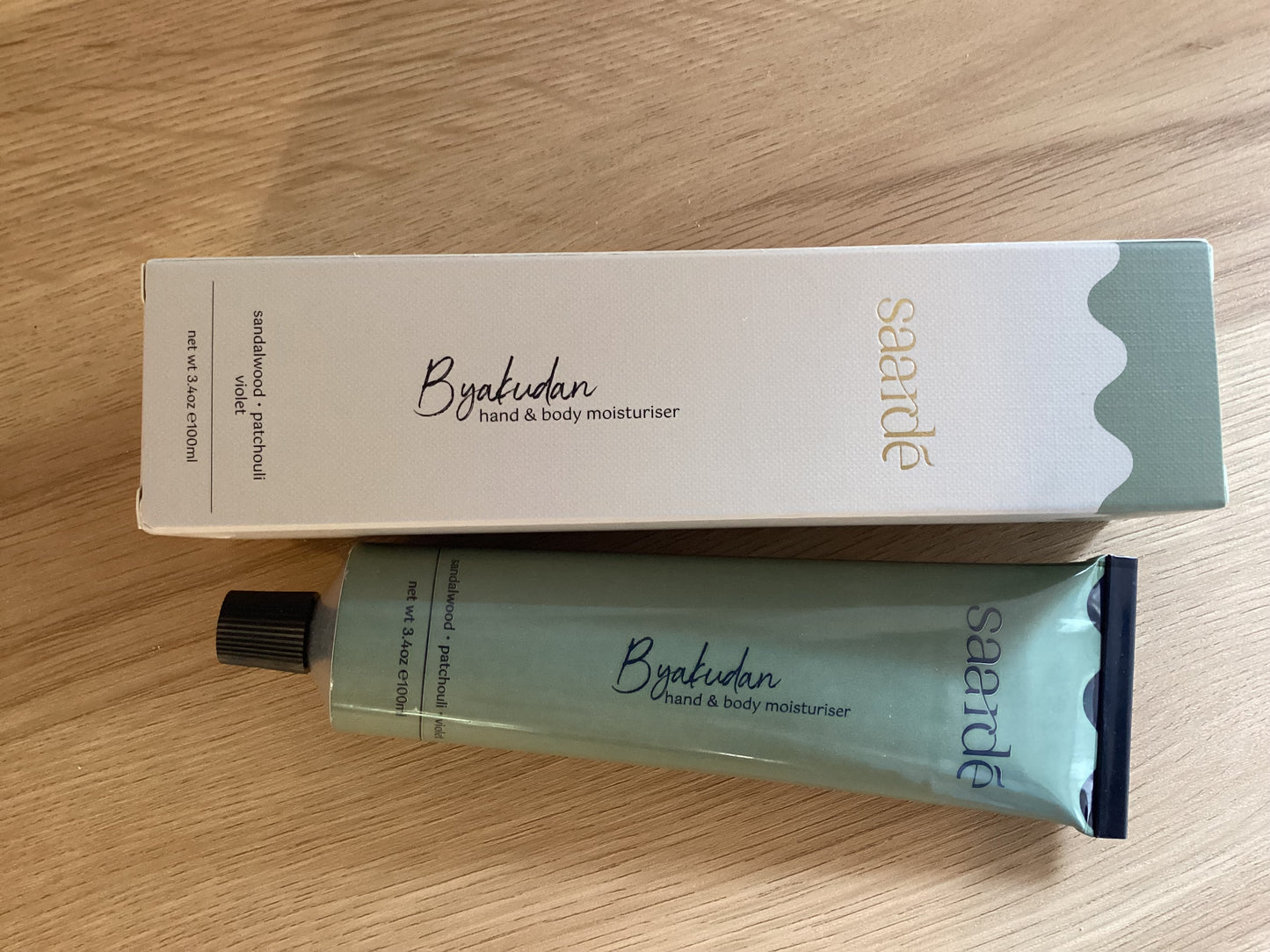 Saarde| Hand and Body Moisturiser | Byakundan | 100ml