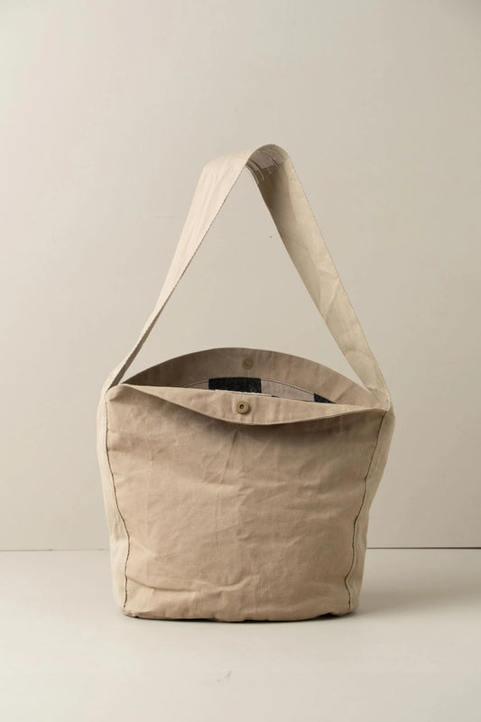 Saarde| Journey Canvas Tote Bag | Clay