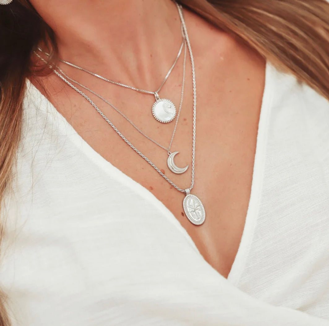 Oasis Necklace Silver