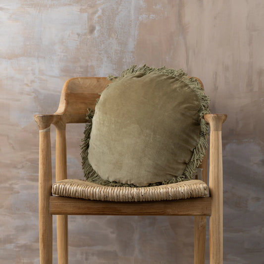 Velvet Round Cushion